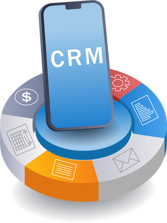 Team collaborating using CRM development solution by Apprido